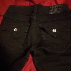 True religion black pants
